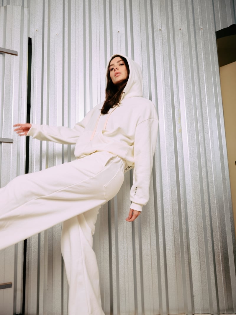 Salma - Off-White Suna Kangaroo Jacket/Blouse - SALMOL2OFF Salma - Off-White Suna Kangaroo Jacket/Blouse - SALMOL2OFF