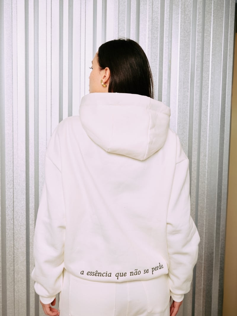Salma - Off-White Suna Kangaroo Jacket/Blouse - SALMOL2OFF Salma - Off-White Suna Kangaroo Jacket/Blouse - SALMOL2OFF