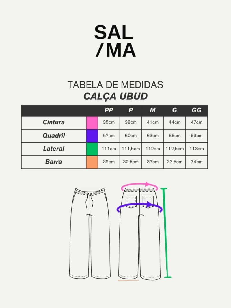 Salma - Pants Blouse Ubud Off White - SALMOL3OFF Salma - Pants Blouse Ubud Off White - SALMOL3OFF