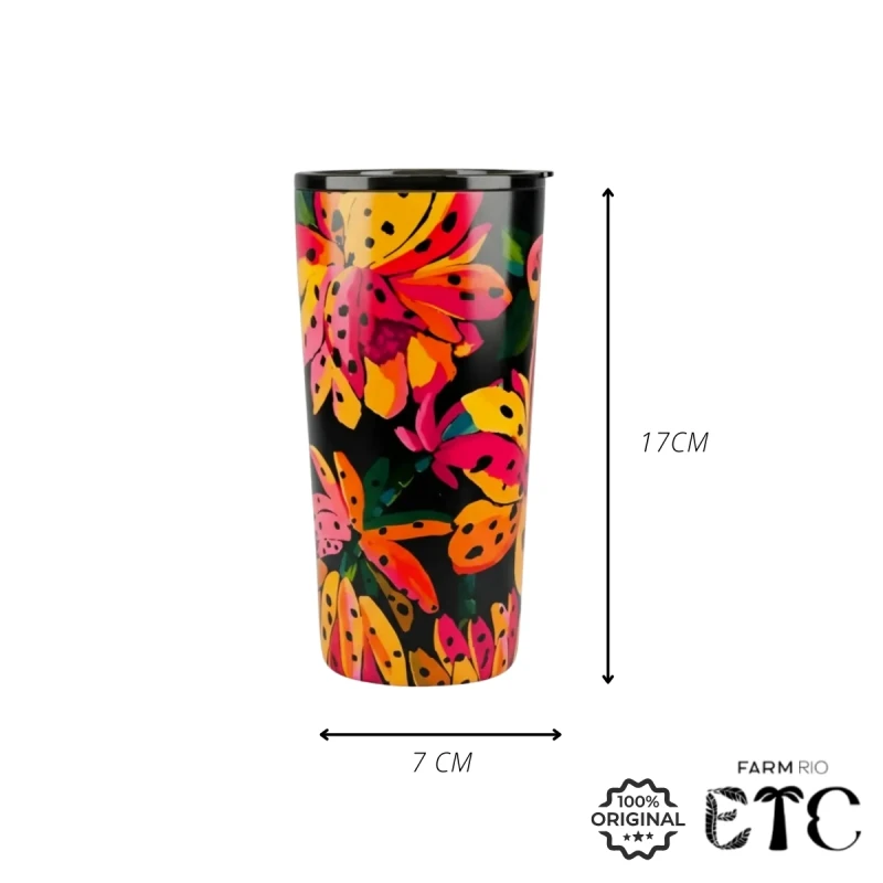 FARM - FARM BANANA FLOWER THERMAL CUP 500ML - 78325877C FARM - FARM BANANA FLOWER THERMAL CUP 500ML - 78325877C