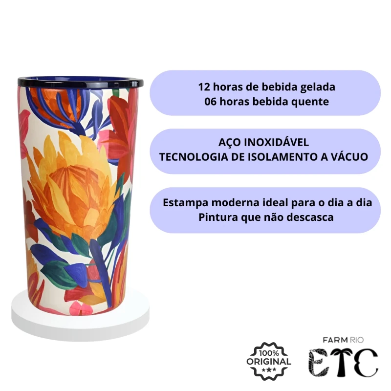 FARM - FARM LUIZA THERMAL CUP 500ML - 78326077 FARM - FARM LUIZA THERMAL CUP 500ML - 78326077