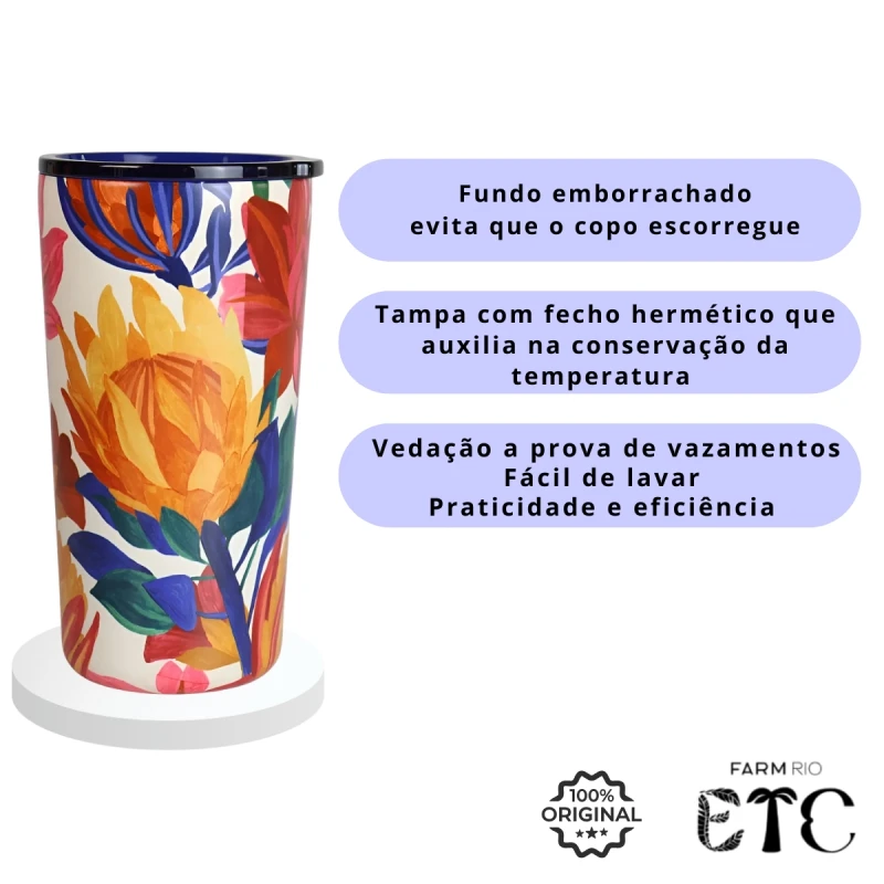 FARM - FARM LUIZA THERMAL CUP 500ML - 78326077 FARM - FARM LUIZA THERMAL CUP 500ML - 78326077