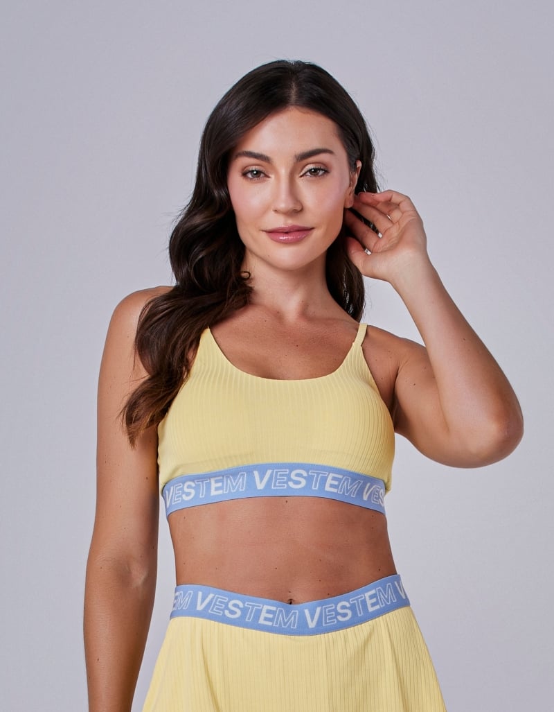 Vestem - Top Jaspe Amarelo Sun Kisses - TOP723.CP.C0179