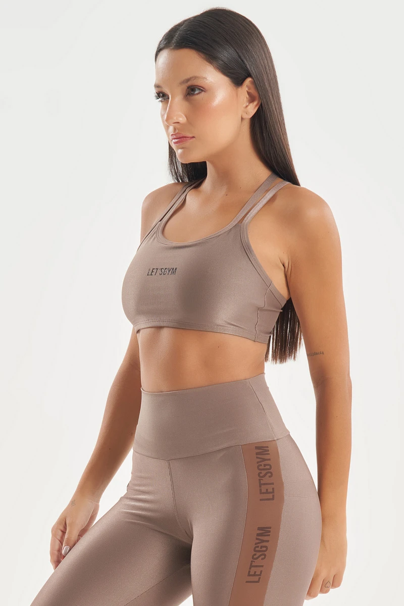 Lets Gym - Top Shades Brown - 2730CT