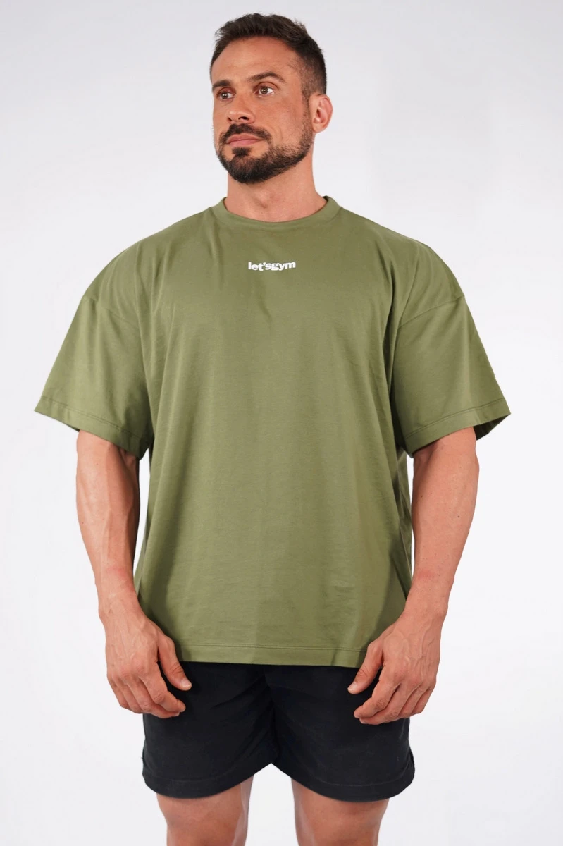Lets Gym - Oversized T-Shirt Another Military Green - 2752VDM Lets Gym - Oversized T-Shirt Another Military Green - 2752VDM