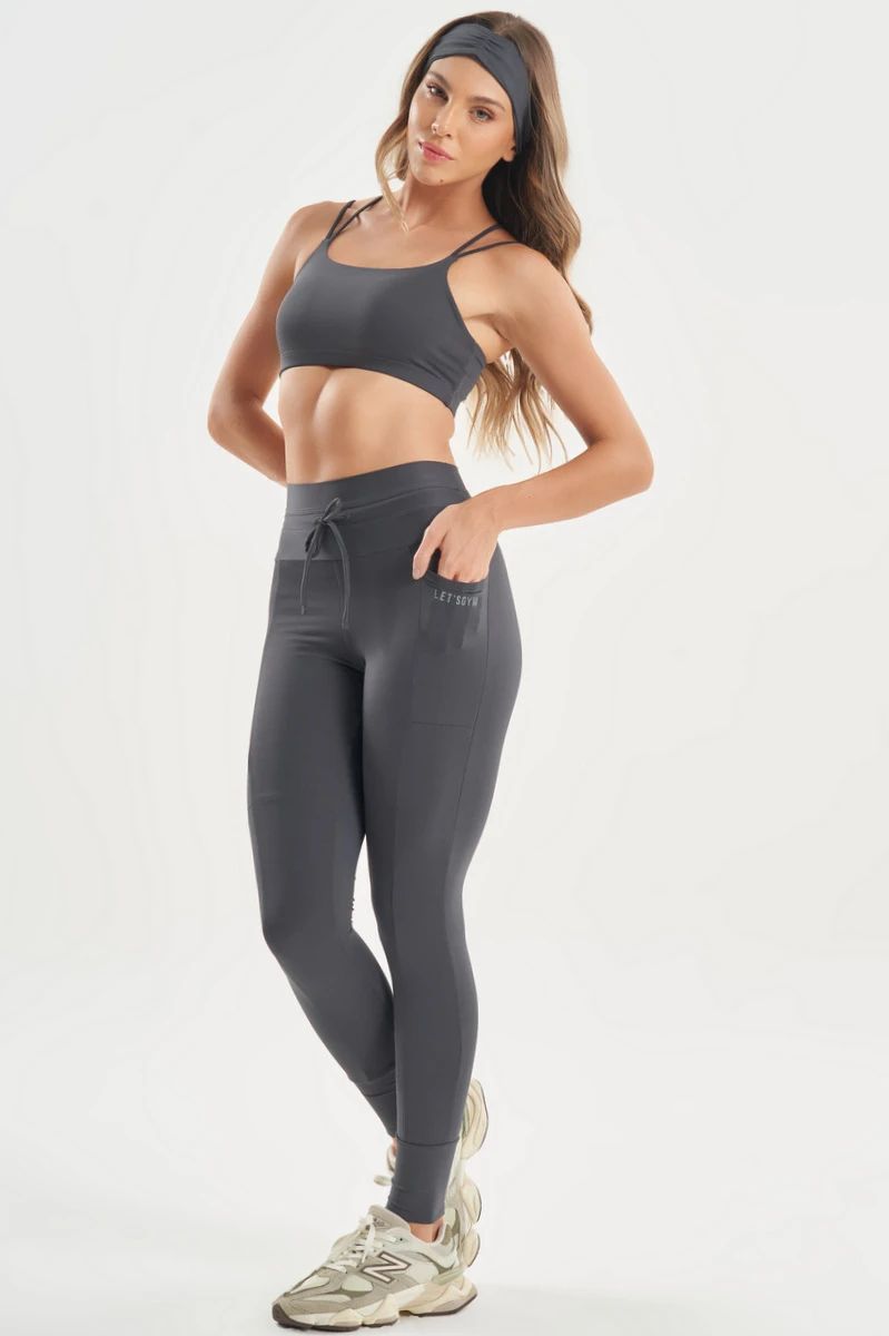 Lets Gym - Graphite Soft Balance Leggings - 2767GF Lets Gym - Graphite Soft Balance Leggings - 2767GF