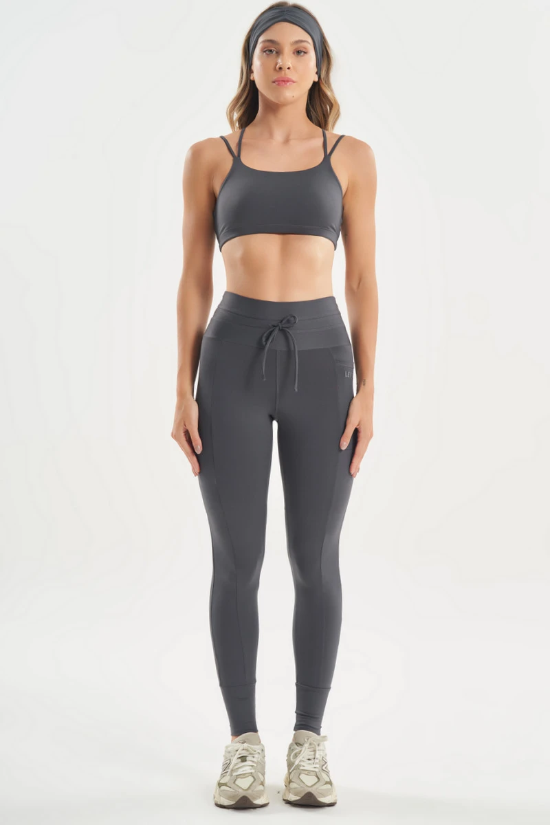 Lets Gym - Graphite Soft Balance Leggings - 2767GF Lets Gym - Graphite Soft Balance Leggings - 2767GF