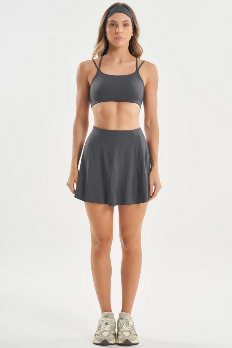 Lets Gym - Graphite Soft Balance Shorts - 2769GF Lets Gym - Graphite Soft Balance Shorts - 2769GF