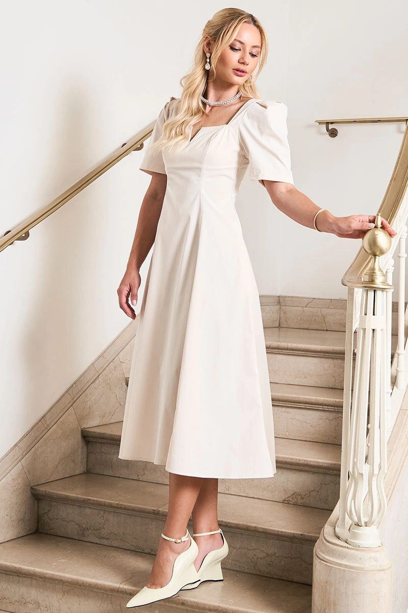 Miss Misses - Vestido Dafny Off White - 54724030