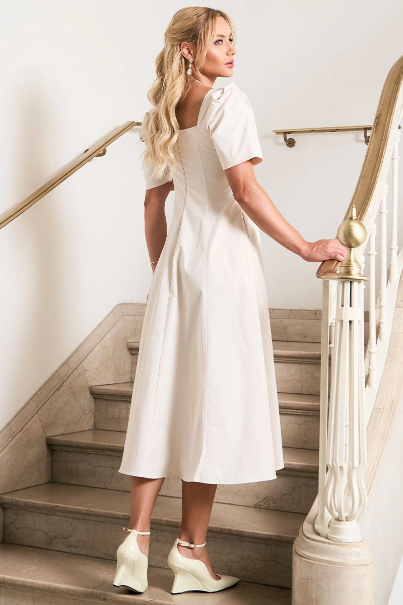 Miss Misses - Vestido Dafny Off White - 54724030