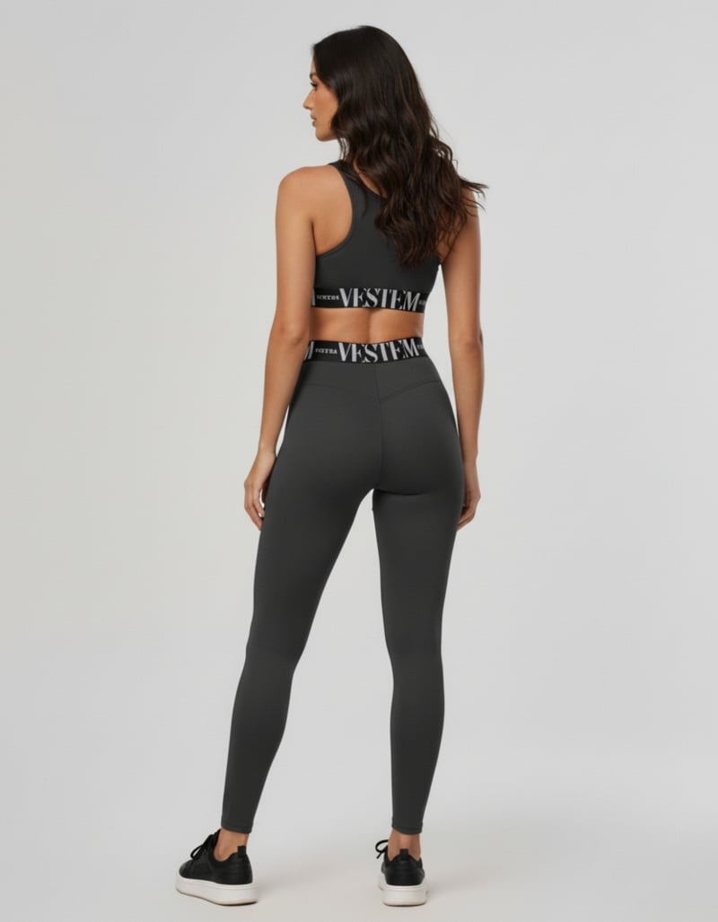 Vestem - Legging and Top Set Luciana Gray Carbox - CJ207.C0437