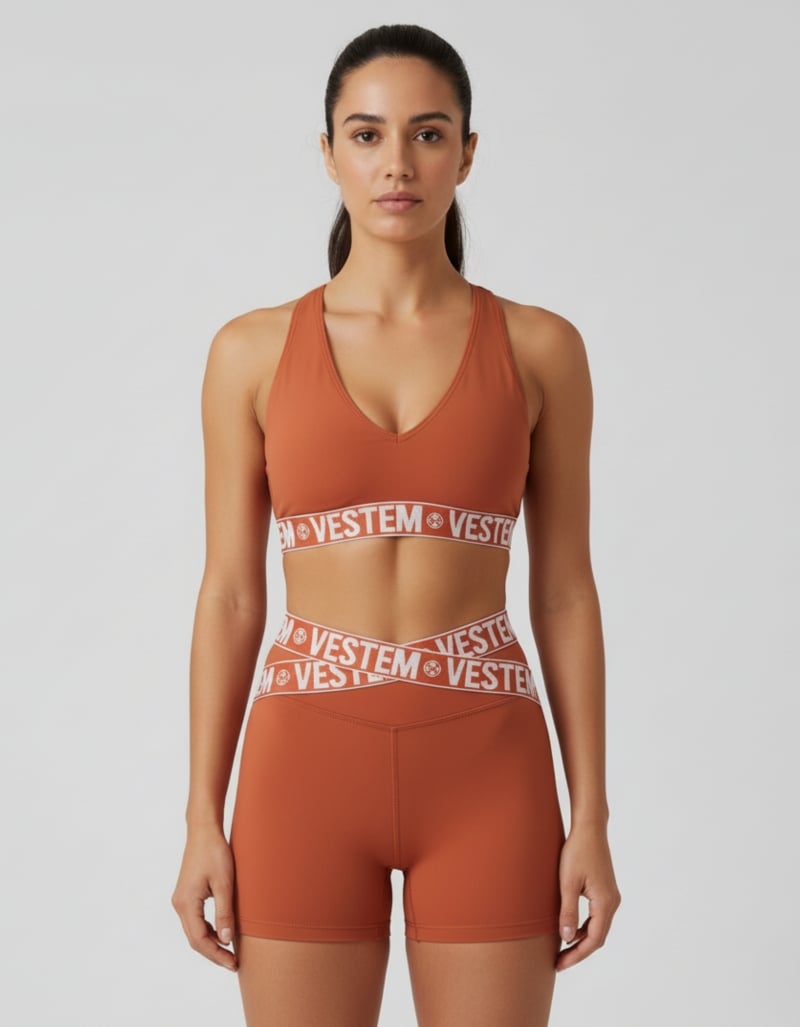 Vestem - Cris Tomate Vermelho Shorts and Top Set - CJ232.OUT.C0441