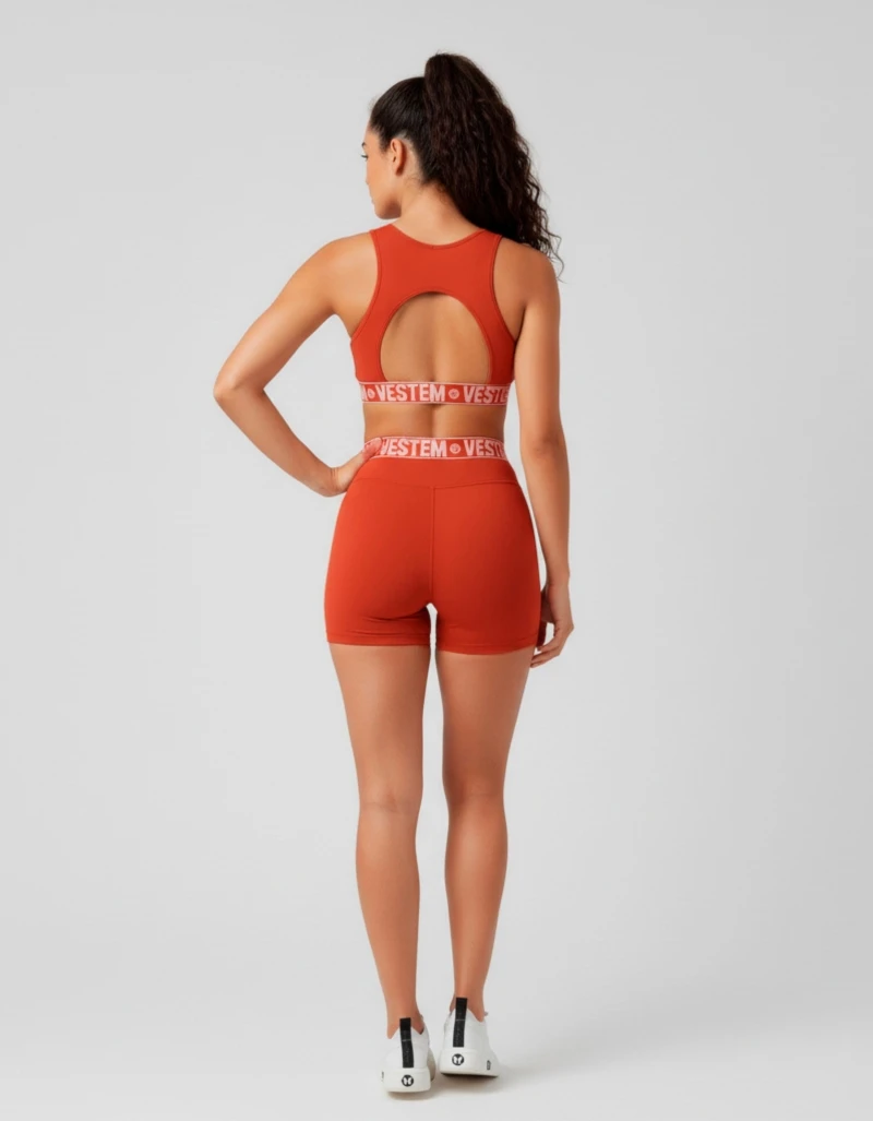Vestem - Cris Tomate Vermelho Shorts and Top Set - CJ232.OUT.C0441