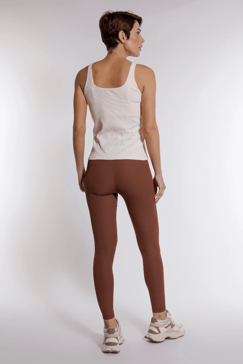 Trilha Verão - Block Light Rib Tank Top - F10146