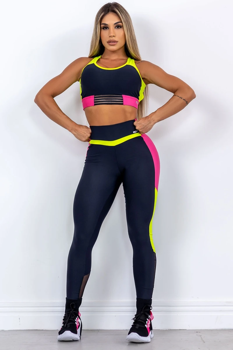 ZNG - STAMINA BLACK LEGGINGS - CIG877