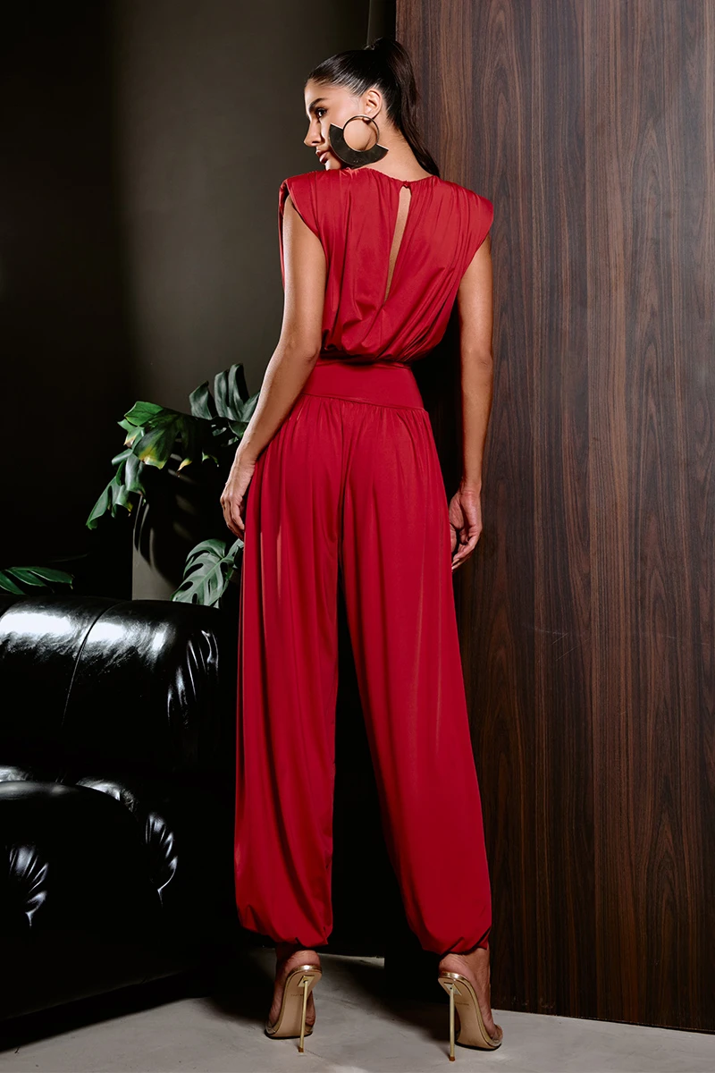 Dot Clothing - Jumpsuit Dot Clothing Kiara Aladin Red - 2793VERMELHO