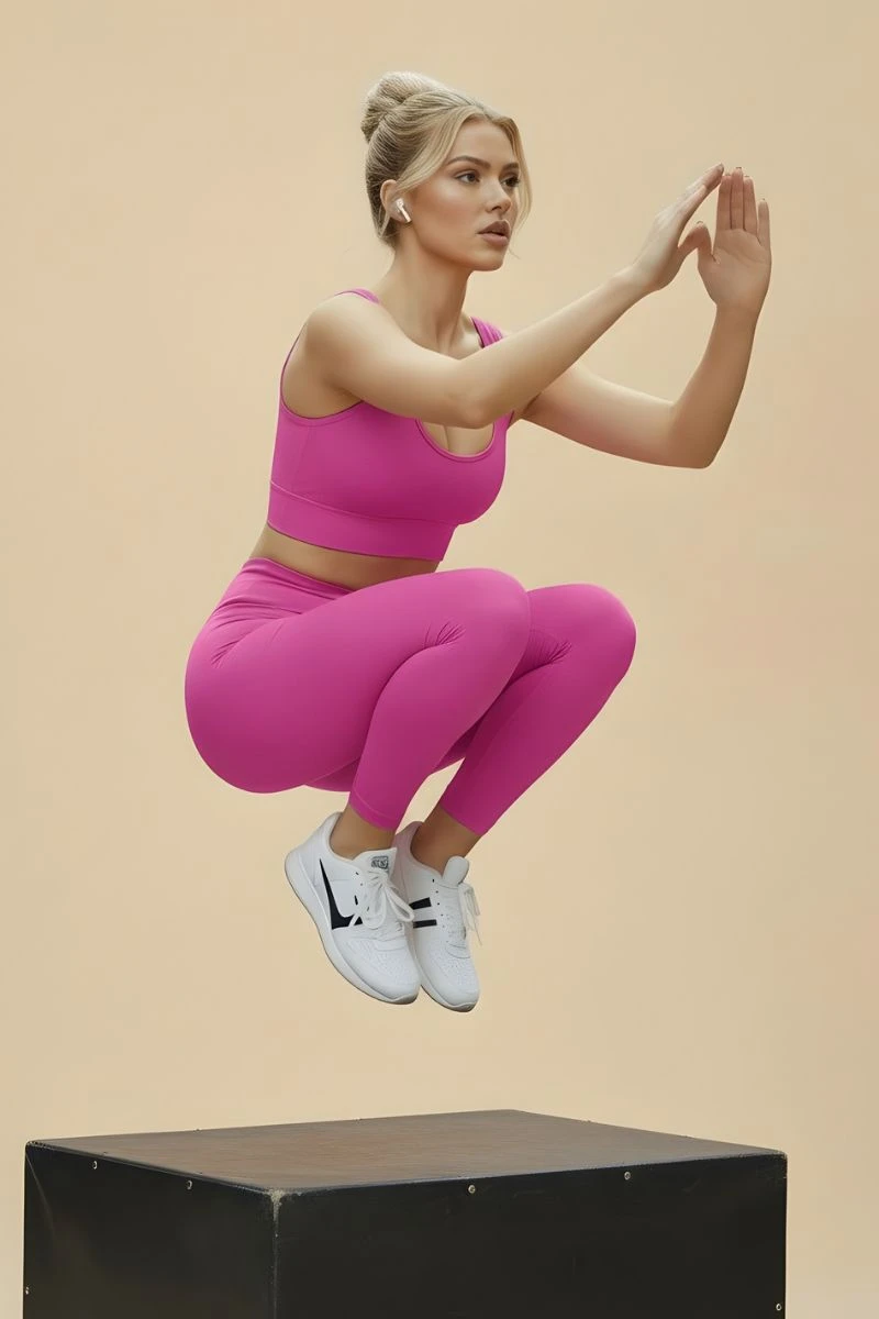 Hipkini - Seamless Pink Smooth Fitness Top - 33331839