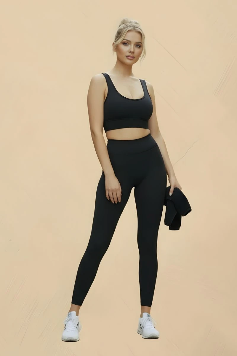 Hipkini - Top Fitness Seamless Movimento Black - 33331840