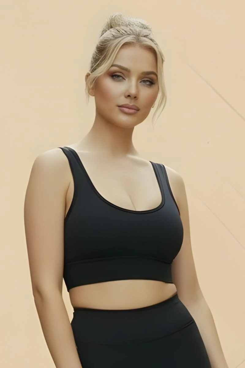 Hipkini - Top Fitness Seamless Movimento Black - 33331840