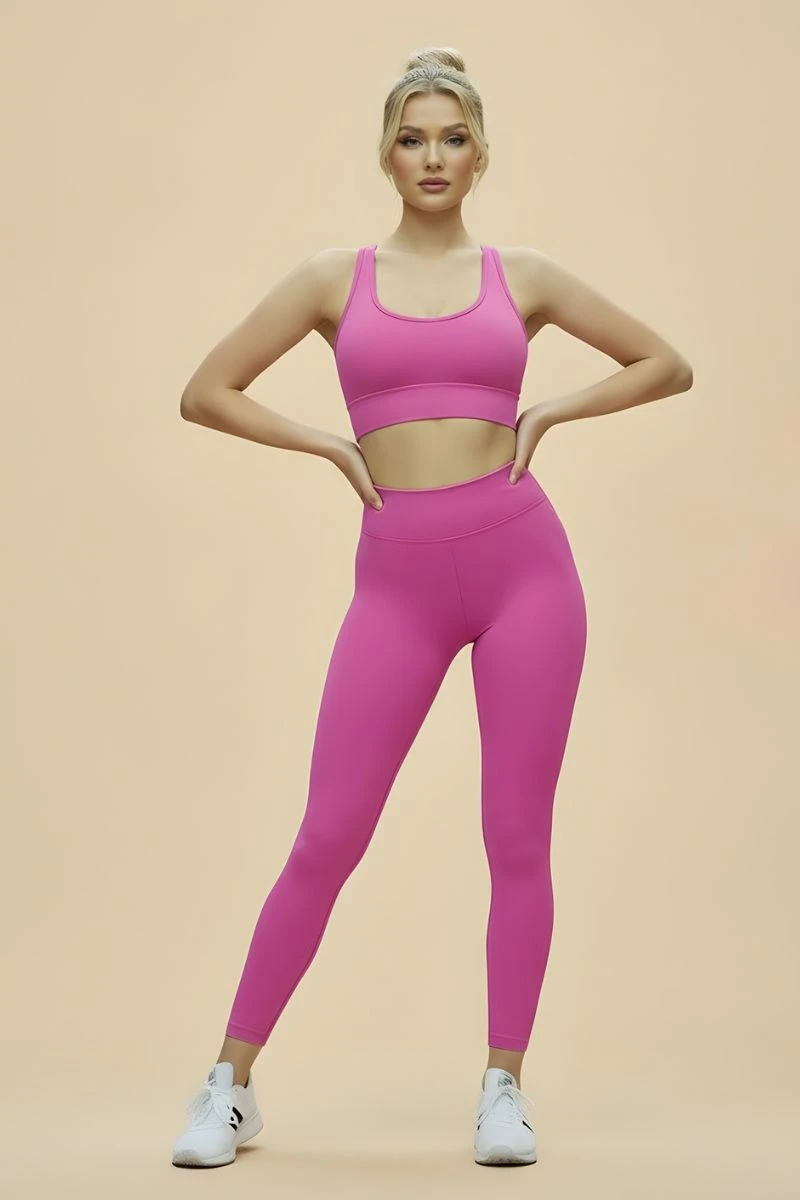Hipkini - Legging Fitness Seamless Movimento Lisa Pink - 33331845