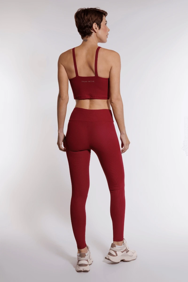 Trilha Verão - Rib Balance Crop Top - R3950