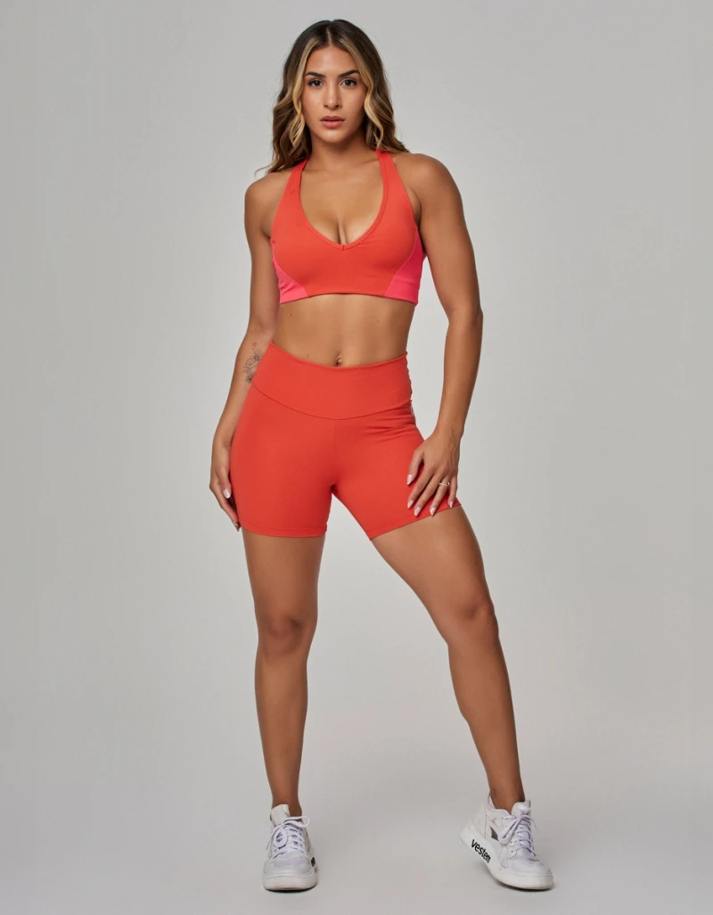 Vestem - Conjunto Shorts e Top Tomate Vermelho - CJ248.PE.C0441