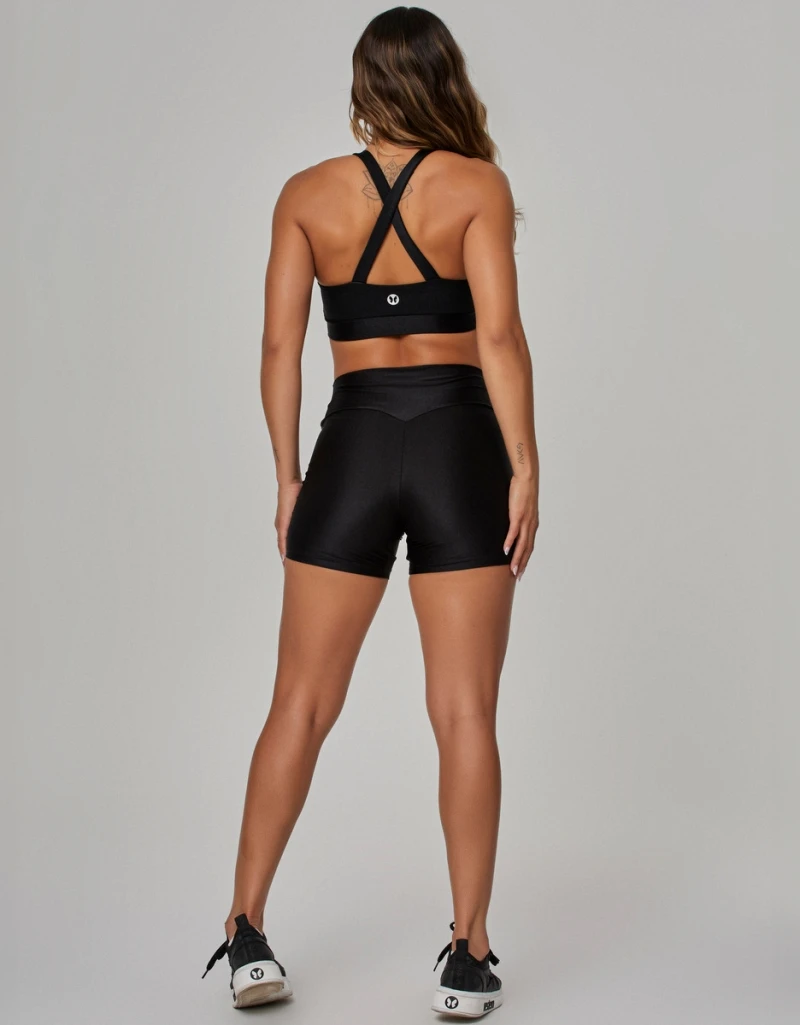 Vestem - Conjunto Shorts e Top Preto - CJ251.PE.C0002