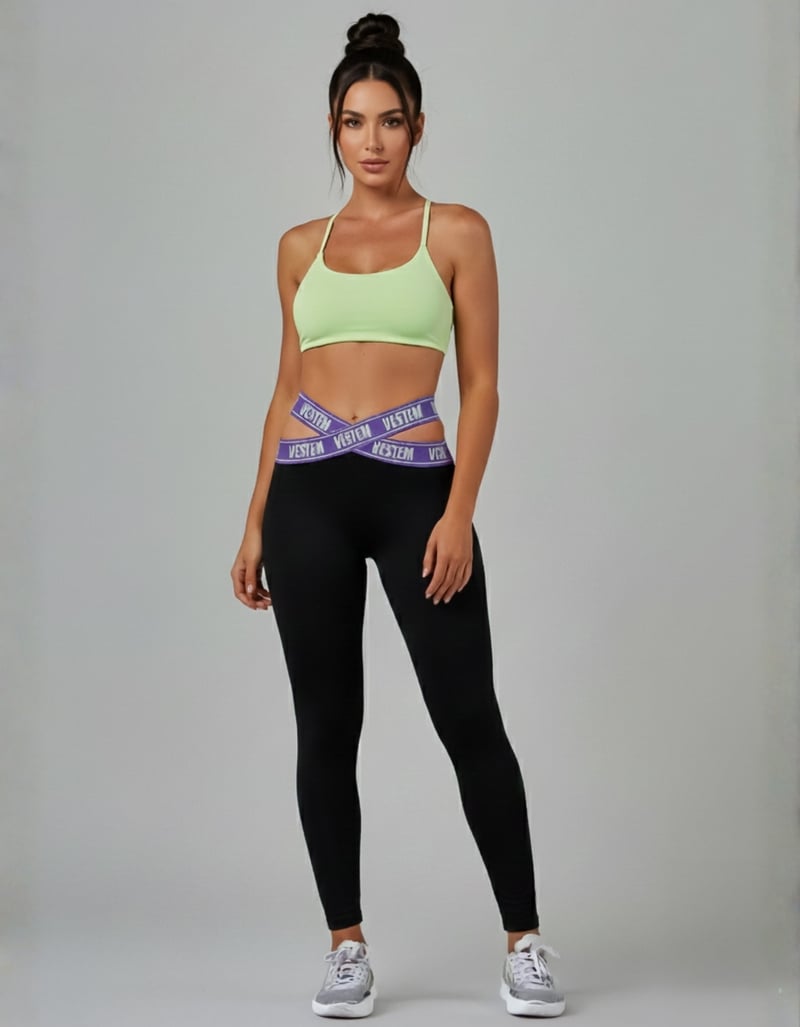 Vestem - Conjunto Legging e Top Park Verde Menta - CJ302.BF.C0280