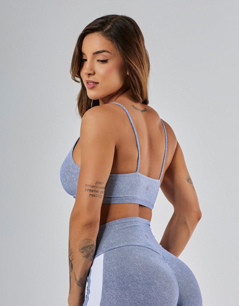 Vestem - Conjunto Shorts e Topju Blue Denim - CJ309.BF.E1367