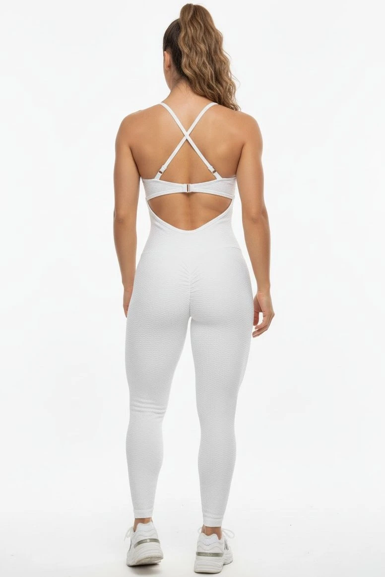 Canoan - Green White Jumpsuit - 26104