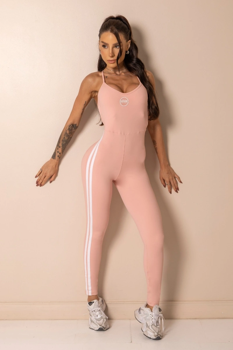Hipkini - Jumpsuit Fitness Style Yourself Pink - 33331641