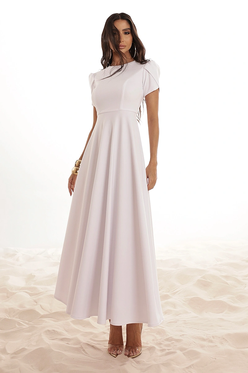 Dot Clothing - Dress Dot Clothing Anna Longuete sleeve Envelope Off White - 2905OFF