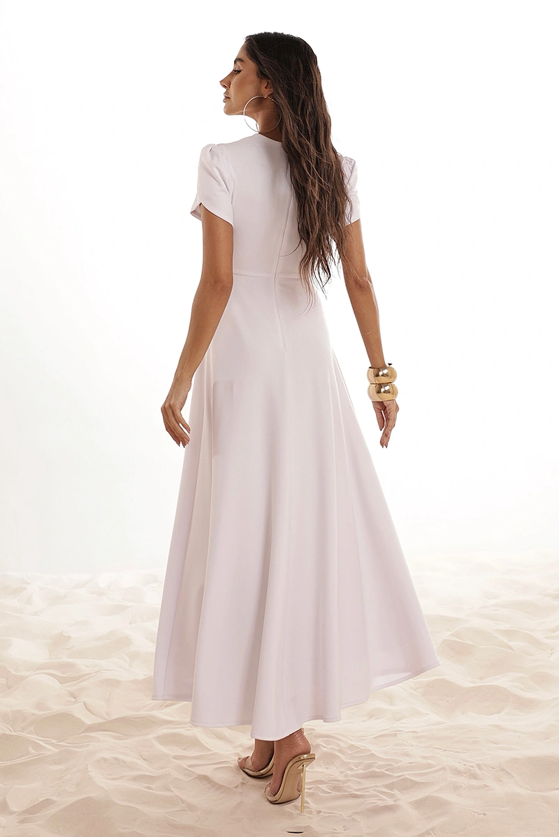 Dot Clothing - Dress Dot Clothing Anna Longuete sleeve Envelope Off White - 2905OFF