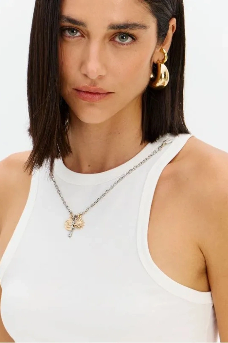 LANÇA PERFUME - Tank Shirt, Swimmer's Chain, with Box, Lança Perfume - 9407