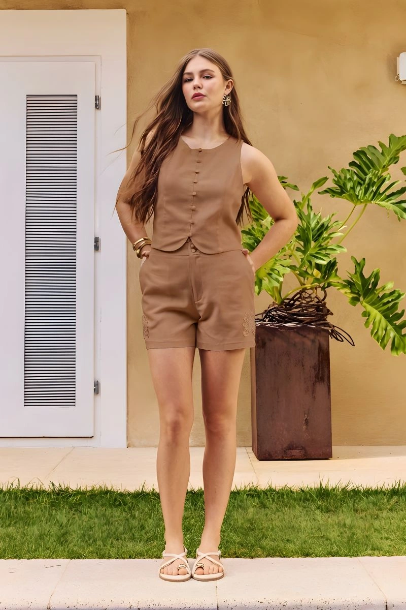 N-BLOOM - Shorts Verbena - B037