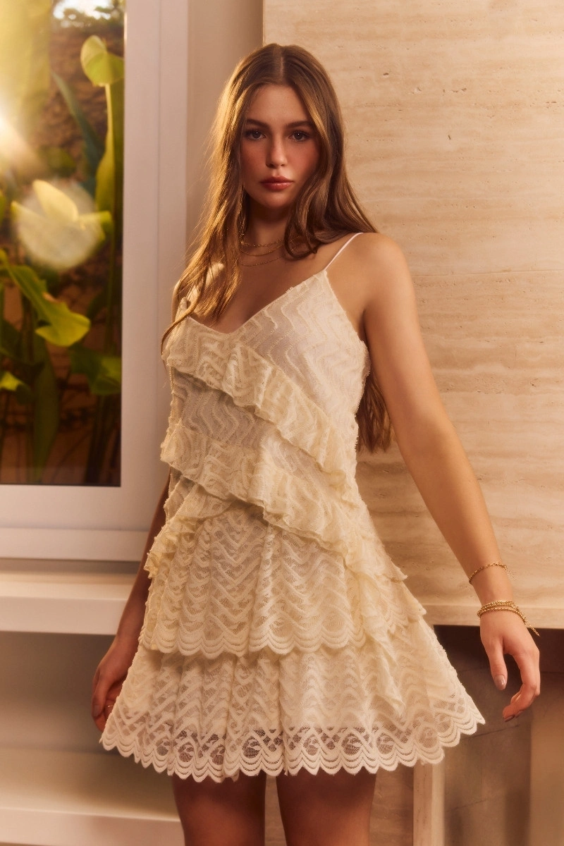 N-BLOOM - Saia Peônia Renda - B008