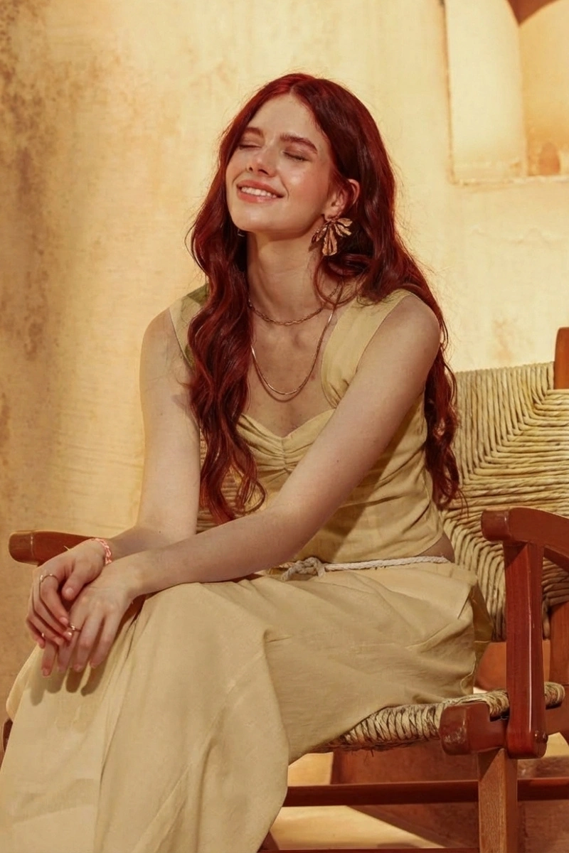 N-BLOOM - Calça Delfínio - B055