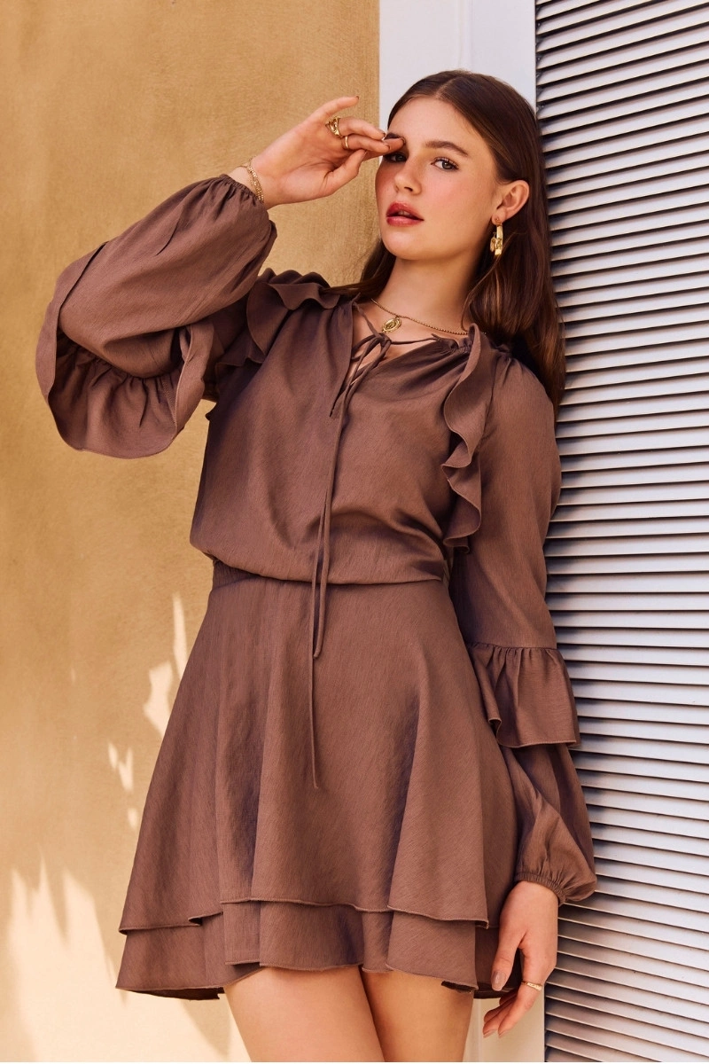 N-BLOOM - Vestido Camélia - B010