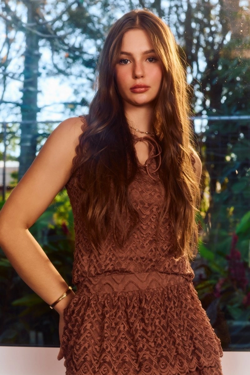 N-BLOOM - Blusa Peônia Renda - B006