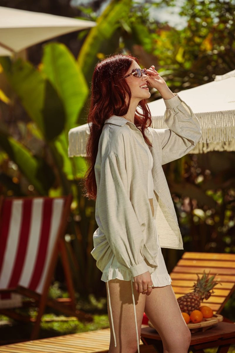 N-BLOOM - Camisa Ciclame - B044