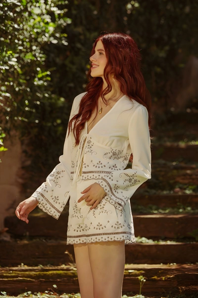 N-BLOOM - Blusa Casaco Cravo - B061