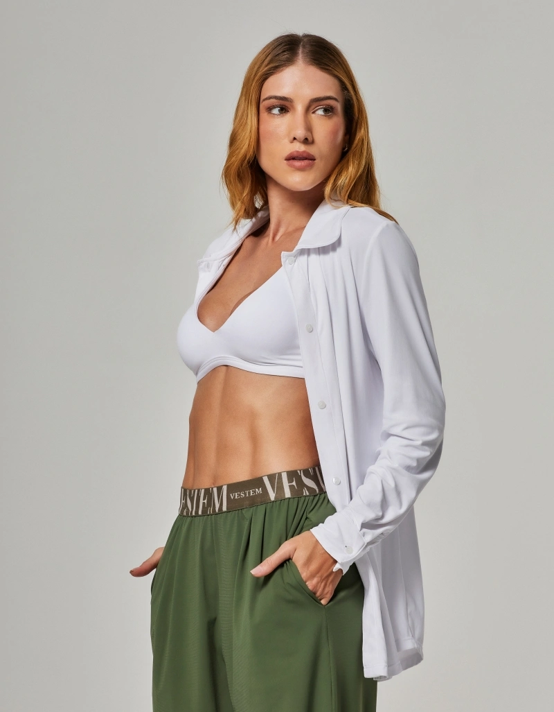 Vestem - Camisa Flow Branco - CMS01.NY.C0001