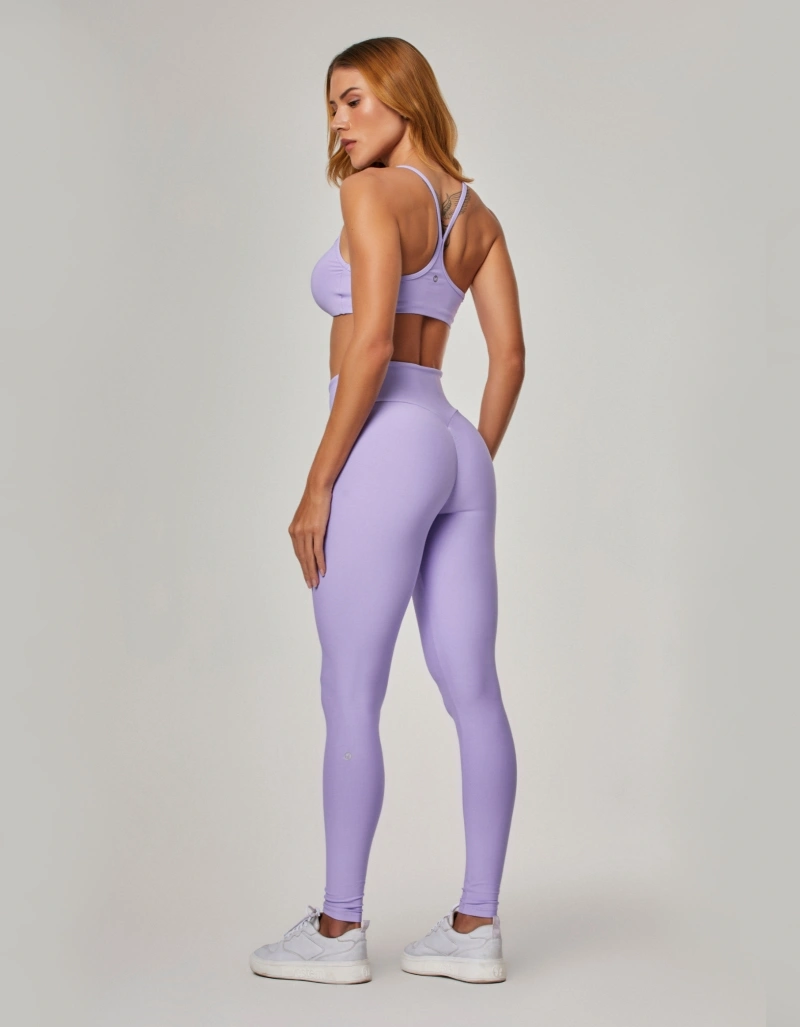 Vestem - Lilac Lavender Invisible Push-Up Leggings Set - FS1540.NY.C0279