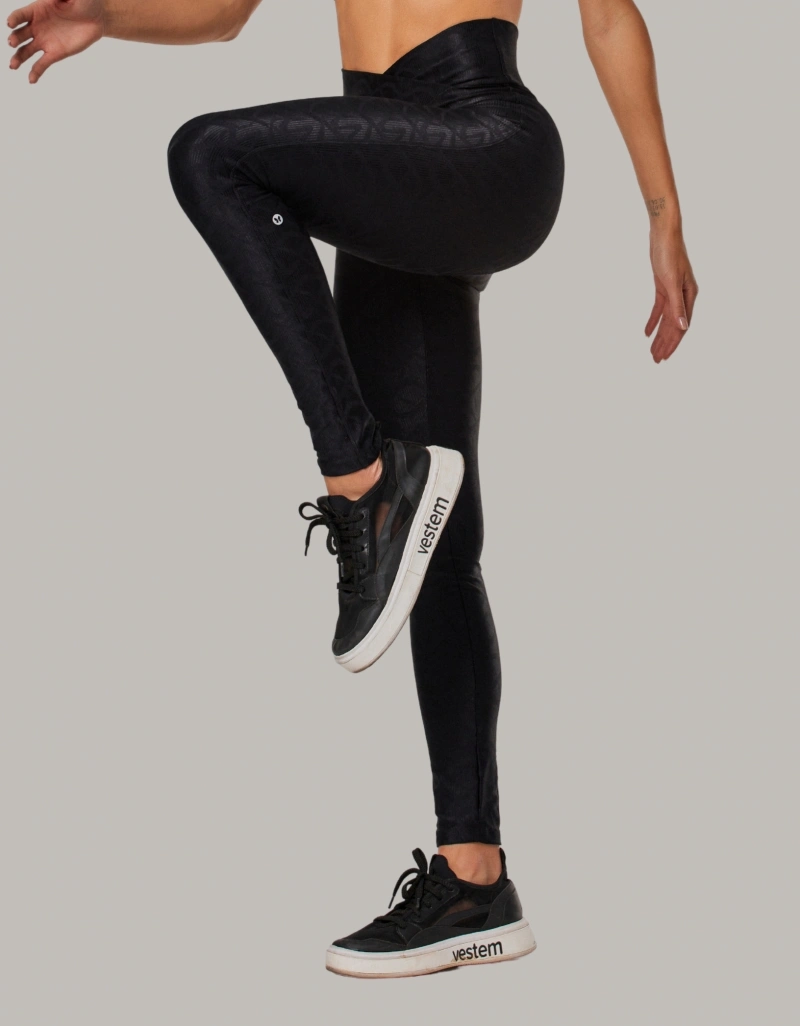 Vestem - Legging Shape Up Transpassada Tulip Preto - FS1565.NY.C0002