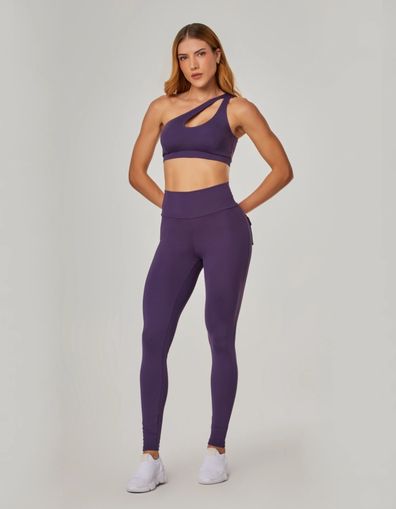 Vestem - Shape Up Leggings with Pockets, Amethyst Purple - FS1596.NY.C0515