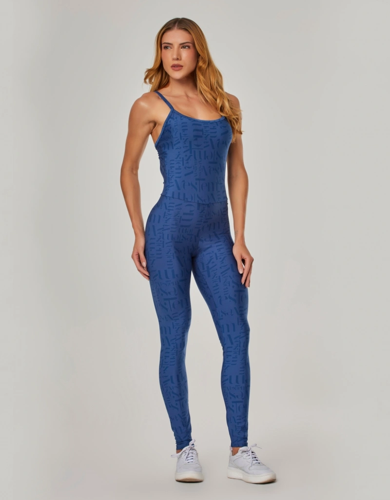 Vestem - Logomania Myst Jumpsuit Wear Jeans - MAC303.NY.E1274.V25