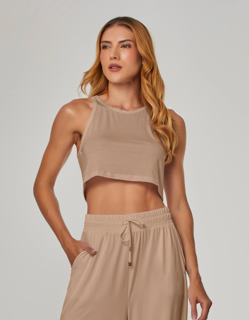 Vestem - Tank Shirt Cross Chocolate - REG873.NY.C0030