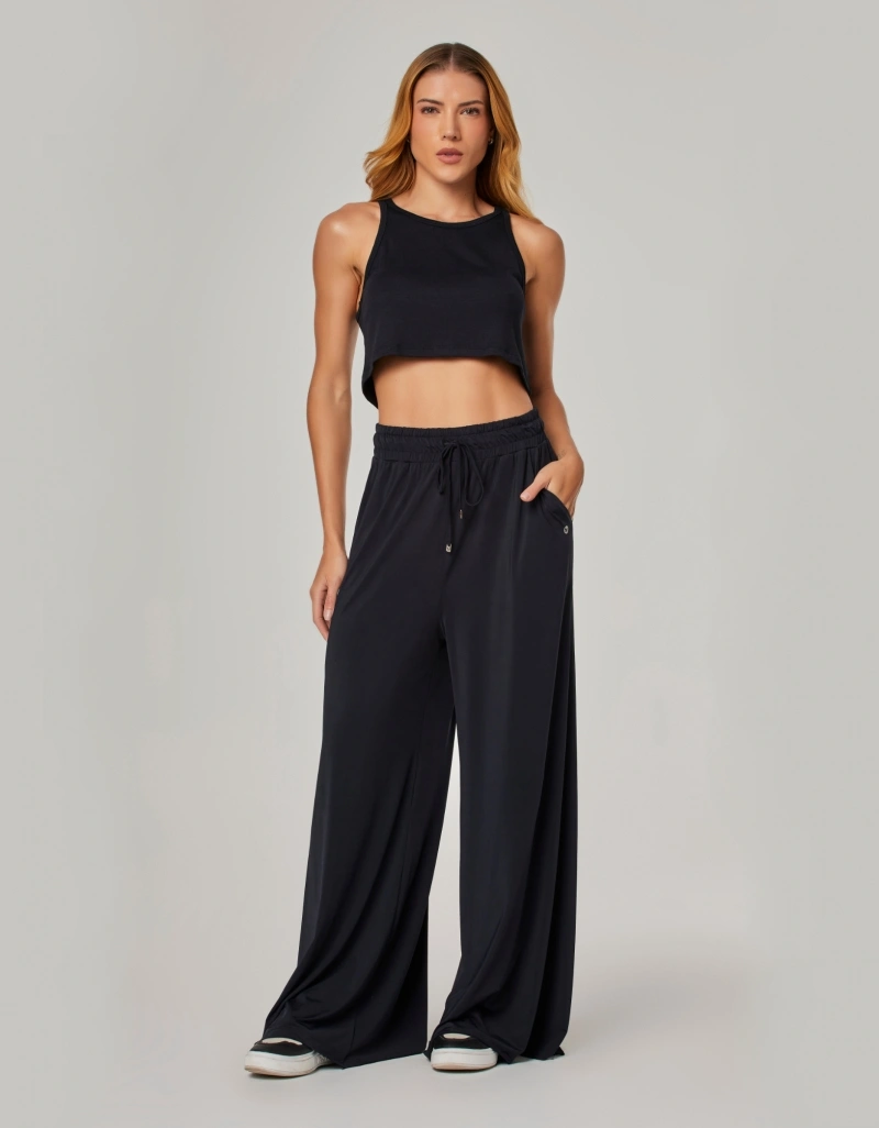 Vestem - Black Cross Tank Shirt - REG873.NY.C0002