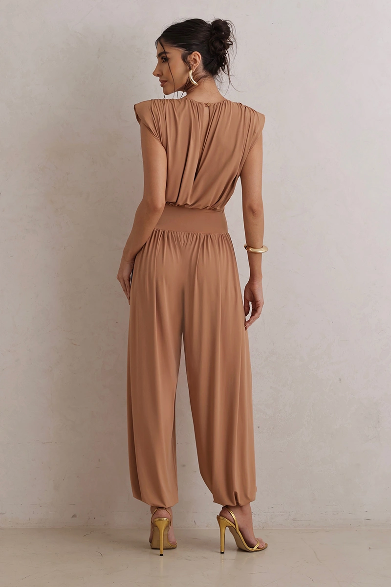 Dot Clothing - Jumpsuit Dot Clothing Kiara Aladin Beige - 2793BEGE