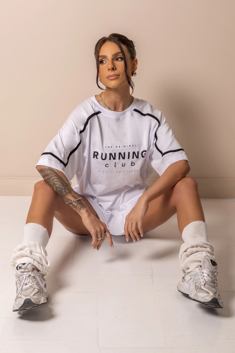 Hipkini - Large White Posh T-Shirt with silk - 33331593